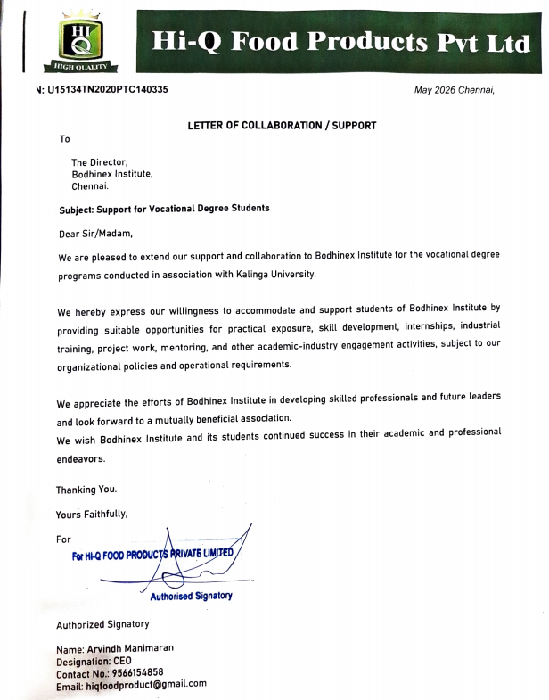 Hi-Q Letter